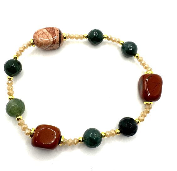 Bracciale Domar Donna Bracciali pietre naturali in Lega metallica BRLE-33-280 - BRLE-33-280
